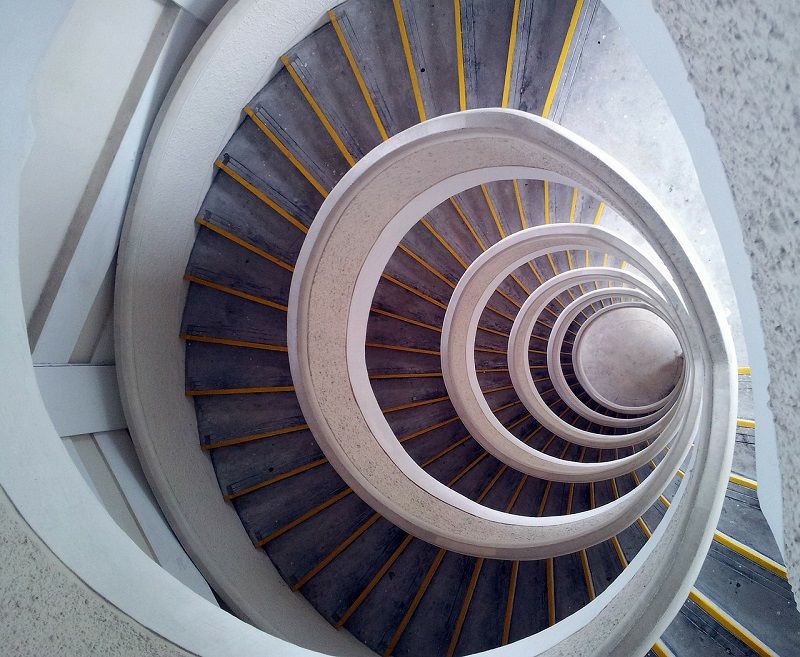 kręcone schody spiralne
